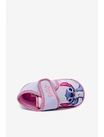 Dievčenské papuče na suchý zips STITCH ružové Winslet Dievčenské papuče na suchý zips STITCH ružové Winslet