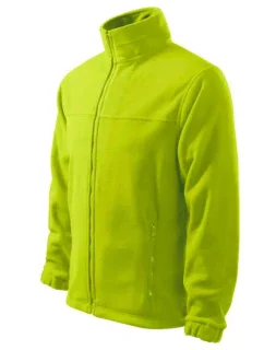 Pánska fleecová bunda limetková