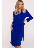 Dámske šaty S415 Royal Blue - Stylove Dámske šaty S415 Royal Blue - Stylove