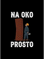 Pánske tričko OKO PROSTO s potlačou čierne FashionStreet NX0107R Pánske tričko OKO PROSTO s potlačou čierne FashionStreet NX0107R