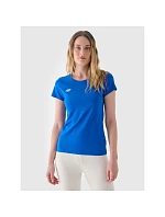 Dámske hladké tričko slim 4F NOSH4TSD001B-36S Dámske hladké tričko slim 4F NOSH4TSD001B-36S