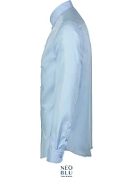 NEOBLU Blaise Men Mikro keprová košeľa s dlhým rukávom 24.3182 soft blue NEOBLU Blaise Men Mikro keprová košeľa s dlhým rukávom 24.3182 soft blue