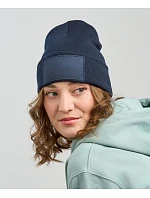 Atlantis Headwear Wind-S Patch Pletená čiapka s nášivkou 33.0293 čierna