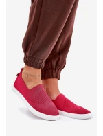 Damskie Tenisówki Slip-on Big Star FF274A605 Fuksja
