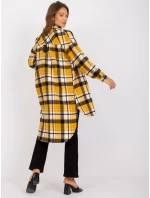 Dámska košeľa-EM-KS-003/07.35X-čierna a žltá