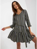 Dámske šaty LK SK 507973 tmavo šedá