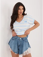 Blúzka RV BZ A1253.07 svetlo modrá