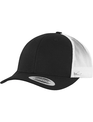 Flexfit 6606/6606T 6-panelová vintage čiapka „Trucker“ 55.6606 čierna/biela Flexfit 6606/6606T 6-panelová vintage čiapka „Trucker“ 55.6606 čierna/biela