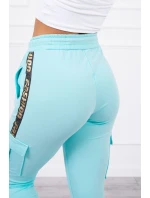 Nohavice Mint cargo