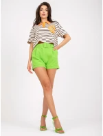 DHJ šortky SN 15776.01P svetlo zelená