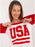 Mikina DS BL 1111.06P červená