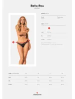 Krásne nohavičky Bella Rou panties - Obsessive