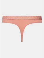 Dámske tangá 3Pack UW0UW05185 0VT ecru/black/pink - Tommy Hilfiger