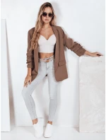 Dámske džínsové úzke nohavice šedé FashionStreet UY2811 Dámske džínsové úzke nohavice šedé FashionStreet UY2811