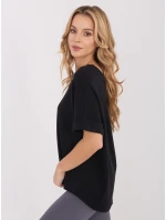 Blúzka MJ BZ H1301.28 čierna Blúzka MJ BZ H1301.28 čierna