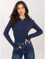 Blúzka WT BZ A1163.15 tmavomodrá