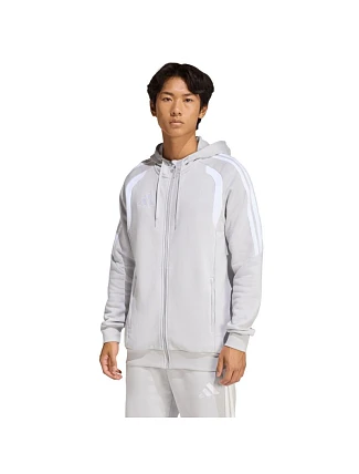 Pánska mikina adidas Tiro 26 League Sweat Full Zip Hoody šedá KF3319 pánska Pánska mikina adidas Tiro 26 League Sweat Full Zip Hoody šedá KF3319 pánska