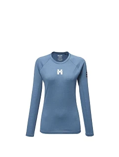 Tričko MILLET W TRILOGYOOL TS LS, modré