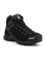 Pánska členková obuv Salewa MS Alp Mate Mid WP M 61384-0996 Black with orange - Salewa
