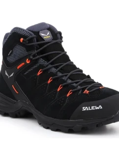 Pánska členková obuv Salewa MS Alp Mate Mid WP M 61384-0996 Black with orange - Salewa