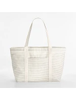 Westford Mill W 255 Nákupná taška s prúžkami z bio bavlny 50.0255 grey stripe