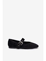 Dámske baleríny s remienkom Black Pamira Dámske baleríny s remienkom Black Pamira