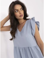 WN SK 704 šaty.83 svetlo modrá