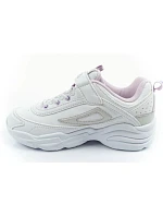 Fila Skye V detská športová obuv pre dievčatá na suchý zips white