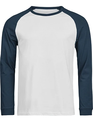 Tee Jays TJ 1170 Baseballové tričko s dlhým rukávom „Unlabeled“ 18.1170 biele/čierne Tee Jays TJ 1170 Baseballové tričko s dlhým rukávom „Unlabeled“ 18.1170 biele/čierne