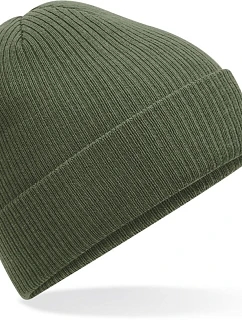 Beechfield B 376R Pletená čiapka Polylana® 53.376R olivovo zelená
