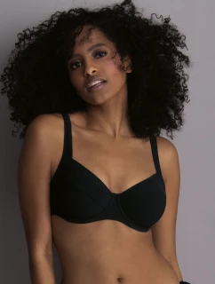 Štýl Sibel Vrchný diel plaviek 8730-1 čierny - RosaFaia