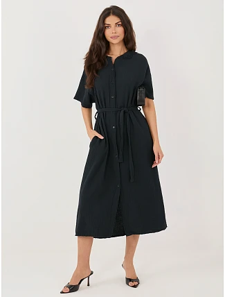 Šaty MI SK 3426.91 čierne Šaty MI SK 3426.91 čierne