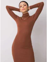 RV SK šaty R5133.07P hnedé