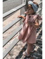 Dětské Lesklé Sandály Stříbrné Natalie Dětské Lesklé Sandály Stříbrné Natalie