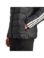 Pánska bunda adidas Essentials 3-Stripes Jacket black JM8416 pánska Pánska bunda adidas Essentials 3-Stripes Jacket black JM8416 pánska
