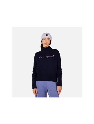 Dámsky sveter ROSSIGNOL W SIGNATURE SWEATER, tmavomodrý Dámsky sveter ROSSIGNOL W SIGNATURE SWEATER, tmavomodrý