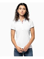 Kariban K 252 Dámske kontrastné polo tričko z piké 20.K252 červená/biela/námornícka modrá Kariban K 252 Dámske kontrastné polo tričko z piké 20.K252 červená/biela/námornícka modrá