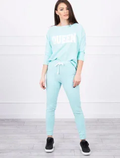 Súprava s potlačou Queen mint