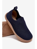 Wsuwane Kapcie Barefoot Dziecięce Milami Granatowe Mariselle