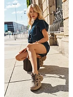 Dámske športové tenisky Khaki Nerla
