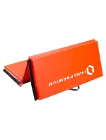 Gymnastický skladací matrac červený 2400x1200x50mm HMS MGS01 Gymnastický skladací matrac červený 2400x1200x50mm HMS MGS01