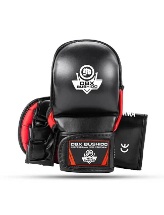 Rukavice na MMA sparring L/XL – Phantom Red – séria Valor | DBX Bushido