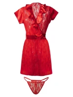 Dámsky župan Mia Red - Dkaren