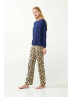 Vamp - Pyžamo s potlačou slona 21000 - Vamp