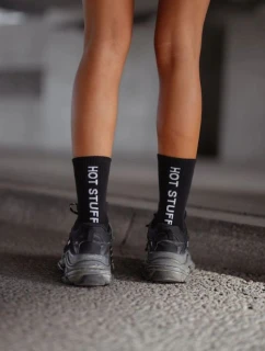 Bawełniane Skarpetki Damskie HOT STUFF Czarne