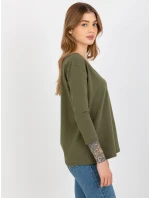 Blúzka EM BZ ES 21 609.10X khaki
