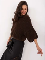 Jumper IT SW 72802.77 tmavohnedý