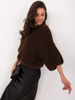 Jumper IT SW 72802.77 tmavohnedý