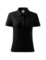 Bavlnené polo tričko Heavy black