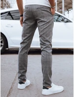 Pánske ležérne nohavice tmavosivé FashionStreet UX4403